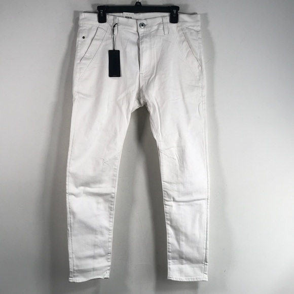 G-Star Raw Kairori 3D Slim Fit Jean Men's Size 33/30 - Paper White GD